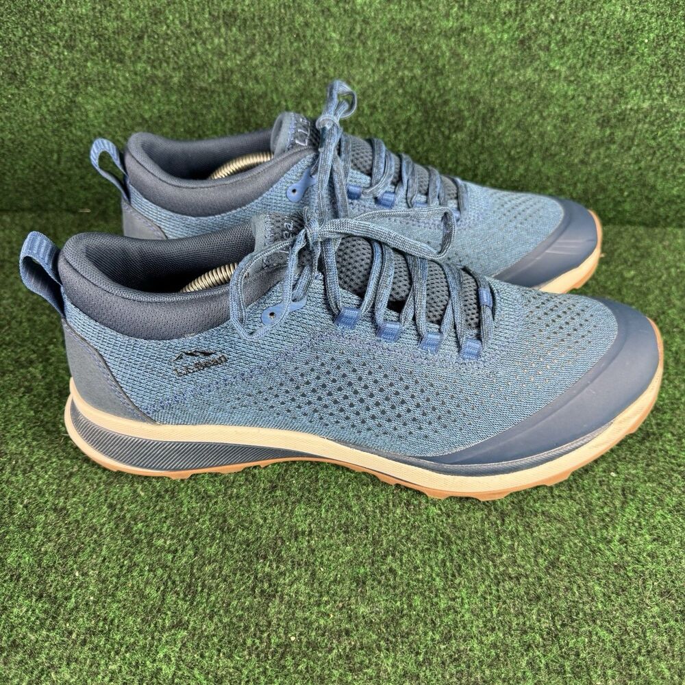 L.L. Bean Elevation Lightweight Hiking Shoes Men Size 11 Blue